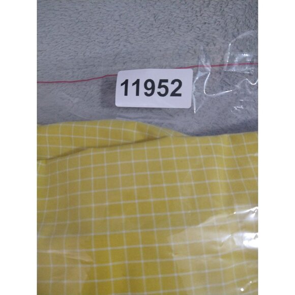 LL Bean Shirt Men 3XL Yellow Plaid Wrinkle Free Traditional Fit Kennebunk - Picture 6 of 6